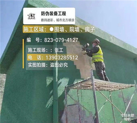 虹口设备迷彩喷涂,迷彩漆施工